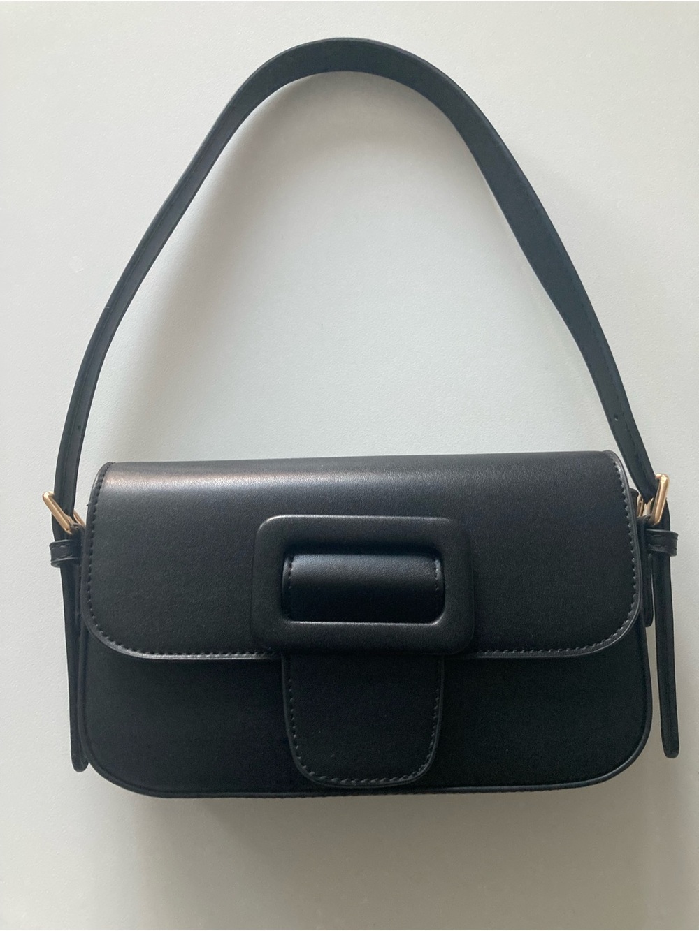 Madison West Black Shoulder Bag